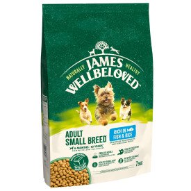James Wellbeloved Adult Dog Small Breed - Fish & Rice 7.5kg