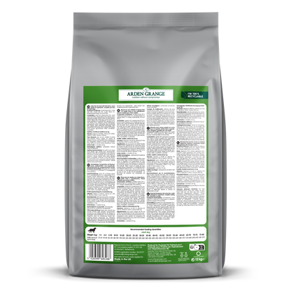 Arden Grange Adult Dog Grain Free Lamb & Superfoods 12kg