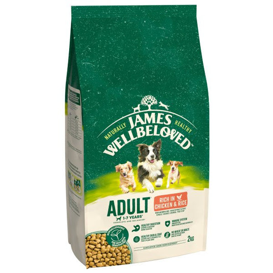 James Wellbeloved Adult Chicken & Rice 2kg