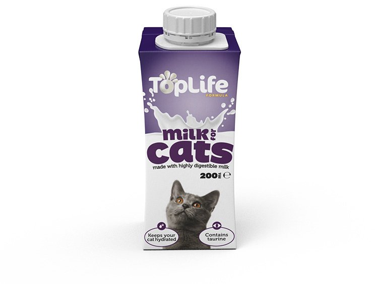 TopLife Cat Milk Formula 200ml x 18