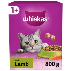 Whiskas 1+ Adult Cat Complete Lamb 800g x 5