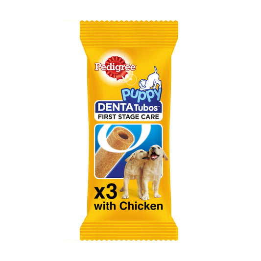 Pedigree Puppy Denta Tubos 3pc x 18