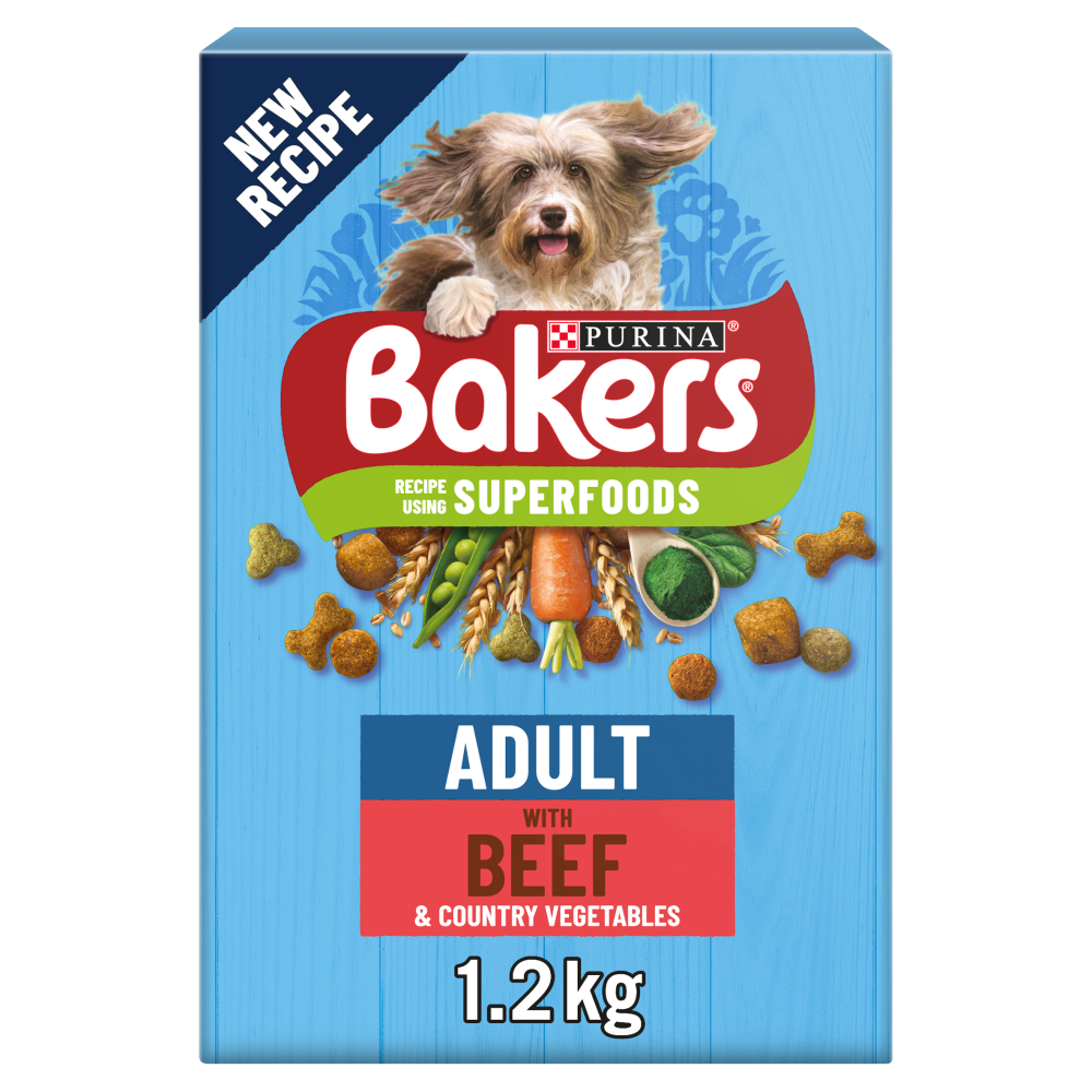 Bakers Adult - Beef & Veg 1.2kg