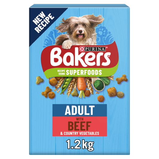 Bakers Adult - Beef & Veg 1.2kg