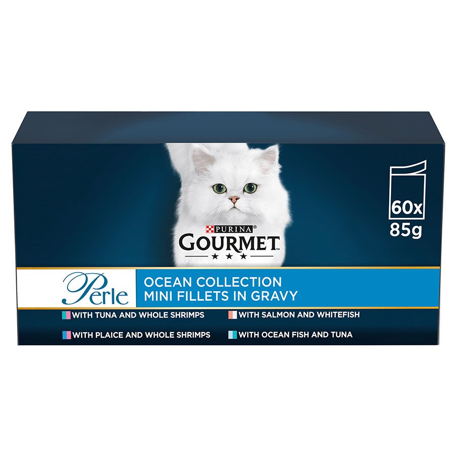 Gourmet Perle Pouch Ocean Collection in Gravy 85g 60pk x 1