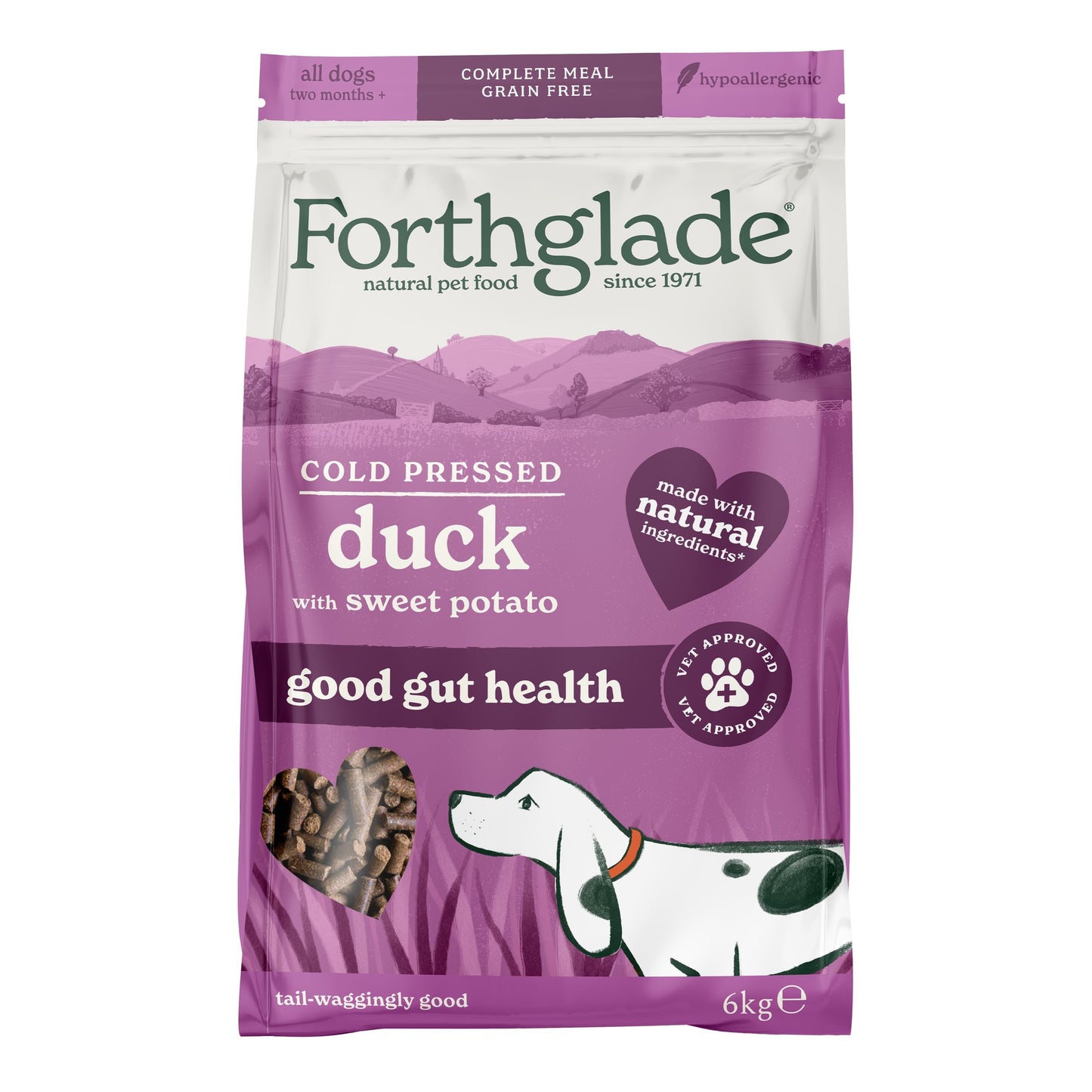 Forthglade Cold Pressed Adult Dog GRAIN FREE Salmon 6kg