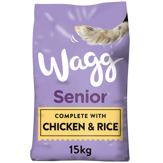 Wagg Senior Complete Chicken & Rice 15kg