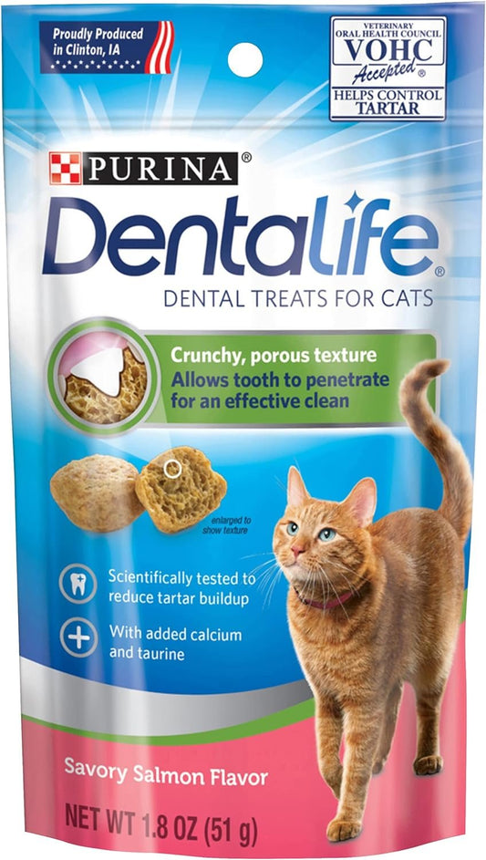 Purina Dentalife CAT Salmon 40g x 8
