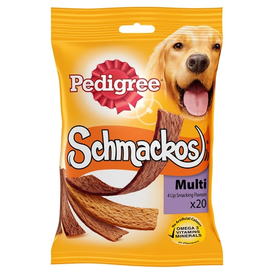 Pedigree Schmackos 20 Sticks - Multi x 9