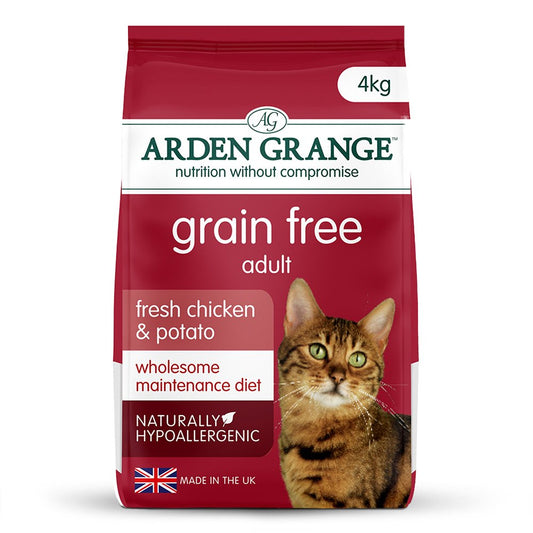 Arden Grange Adult Cat Grain-Free Chicken & Potato 4kg