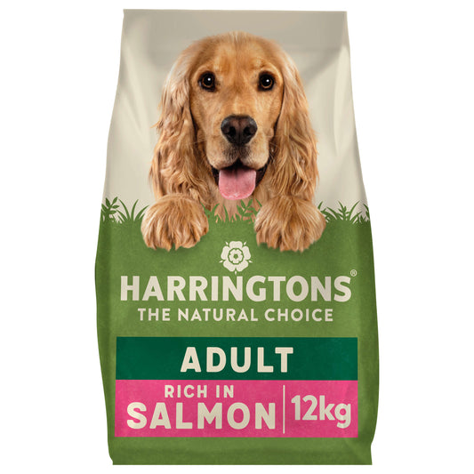 Harringtons Dry Adult Dog Food Rich in Salmon & Potato 12kg