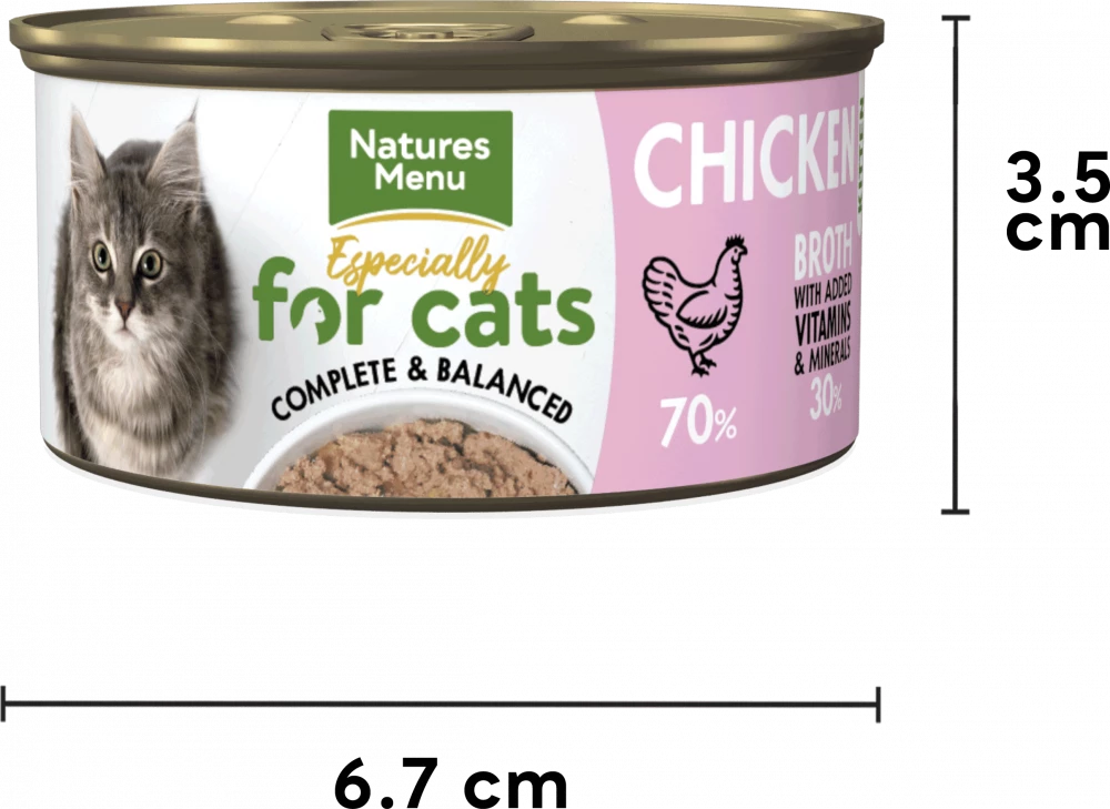 Especially for Cats Cans<br/>Chicken for Kittens