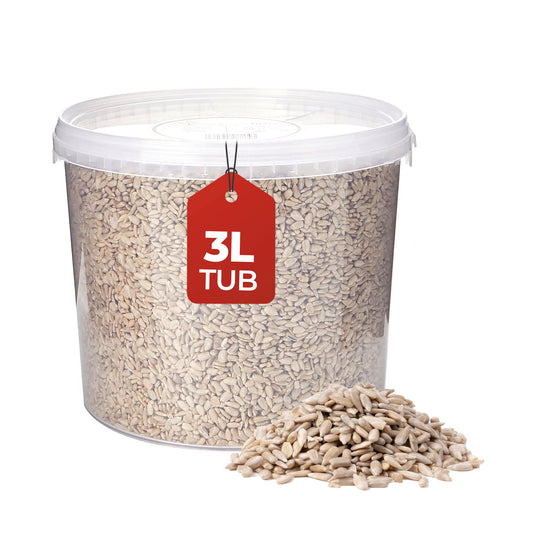 3L Tub - Sunflower Hearts - Beewarm Wild Birds Food