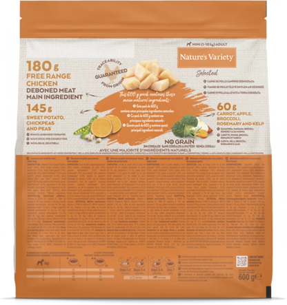 Selected Dry  FREE RANGE CHICKEN For Small Breed Dogs