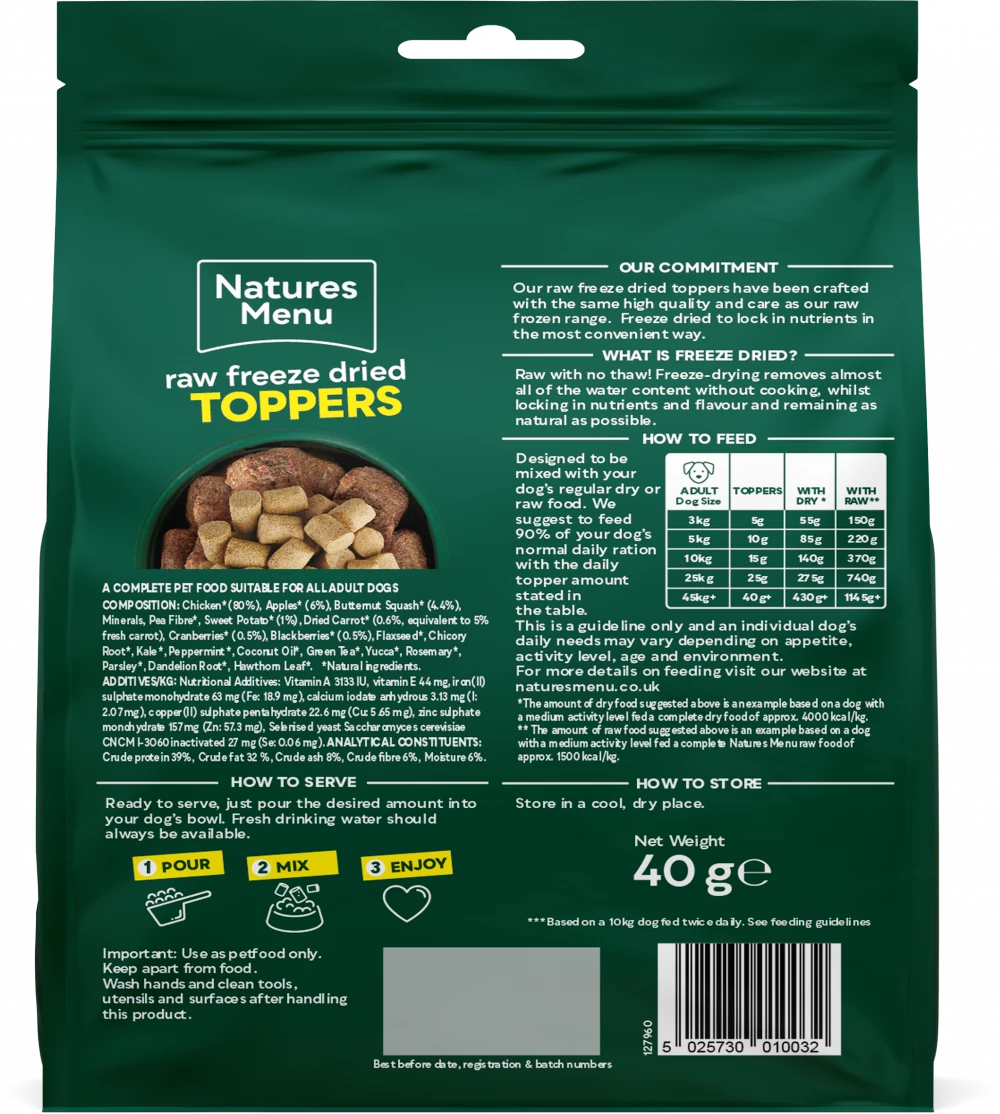 Chicken Toppers For Adult Dogs