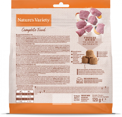 Complete Freeze Dried Food  Lamb For Adult Dogs