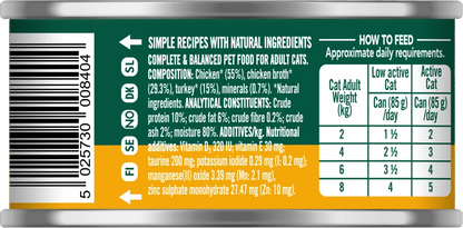 Chicken & Turkey For Adult Cats