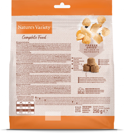 Complete Freeze Dried Food  Chicken For Adult Dogs