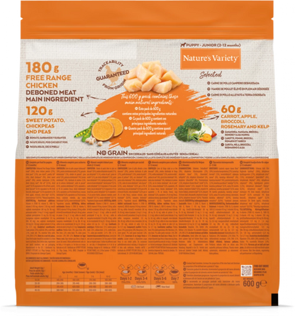 Selected Dry  FREE RANGE CHICKEN For Puppies