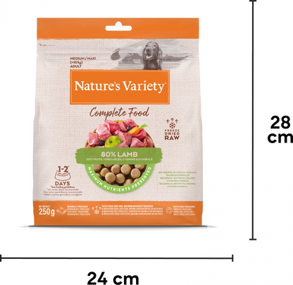 Complete Freeze Dried Food  Lamb For Adult Dogs