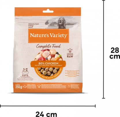 Complete Freeze Dried Food  Chicken For Adult Dogs
