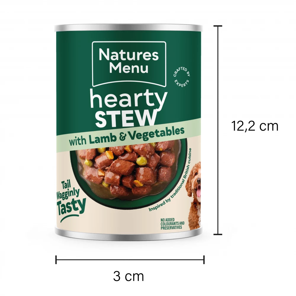 Natures Menu Cans  Hearty Stews Lamb For Adult Dogs