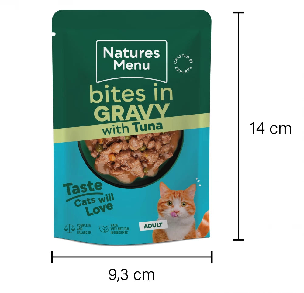 Bites in Gravy  Tuna For Adult Cats
