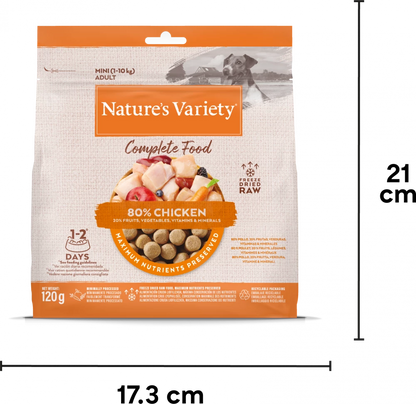 Complete Freeze Dried Food  Chicken For Adult Dogs