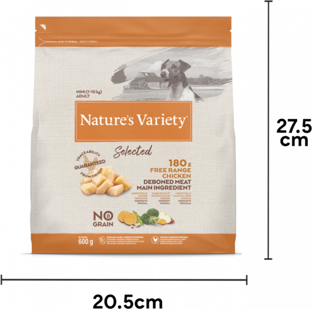 Selected Dry  FREE RANGE CHICKEN For Small Breed Dogs
