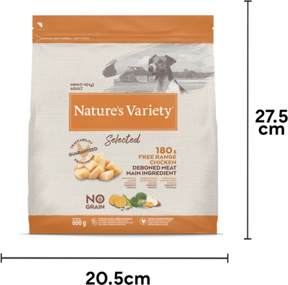 Selected Dry  FREE RANGE CHICKEN For Small Breed Dogs