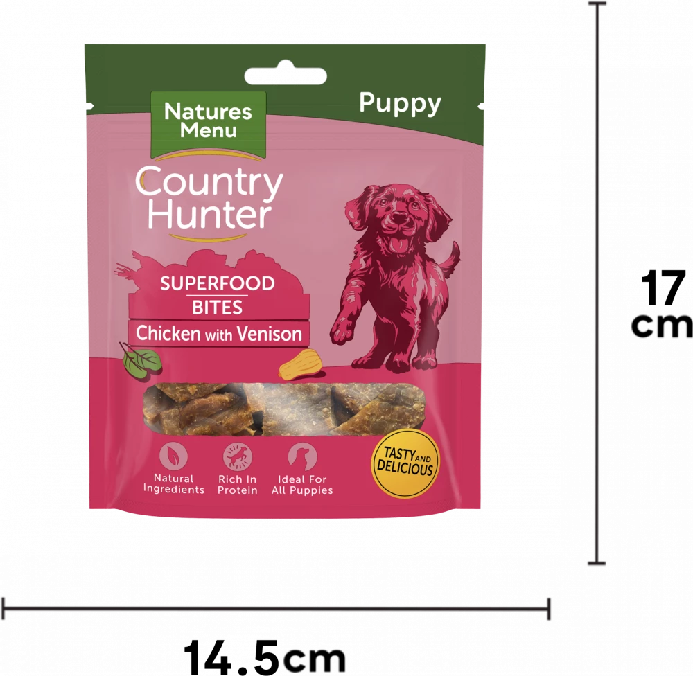Country Hunter Superfood Bars  Chicken With Venison For Puppies For Puppies