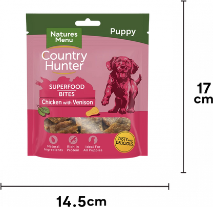 Country Hunter Superfood Bars  Chicken With Venison For Puppies For Puppies