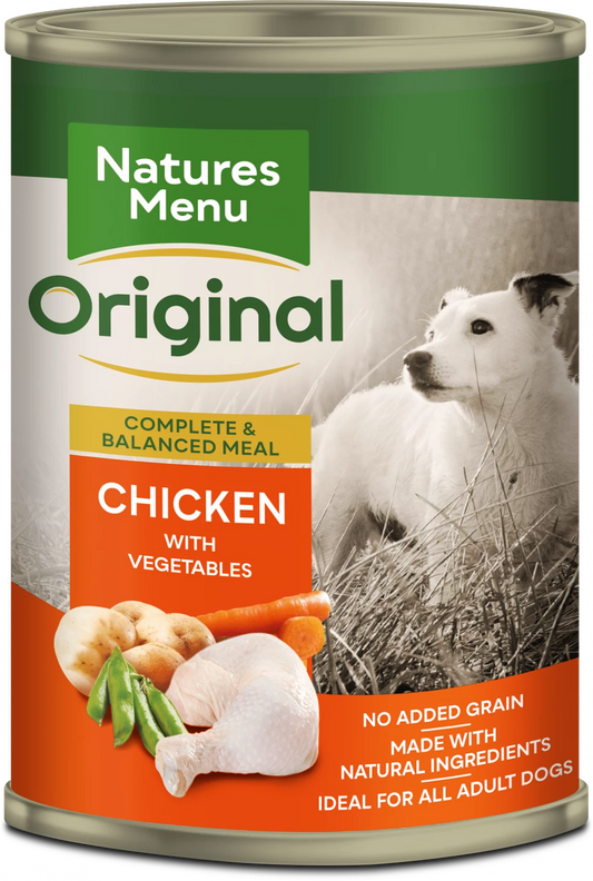 Natures Menu Cans  Chicken For Adult Dogs