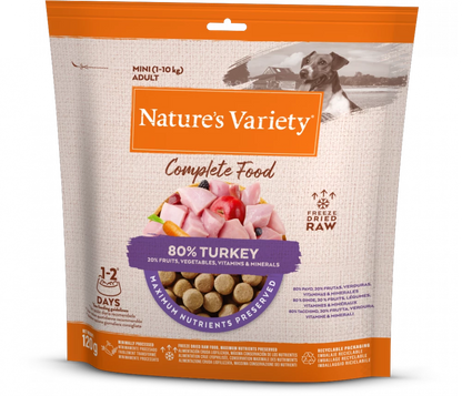 Complete Freeze Dried Food  Turkey For Adult Dogs