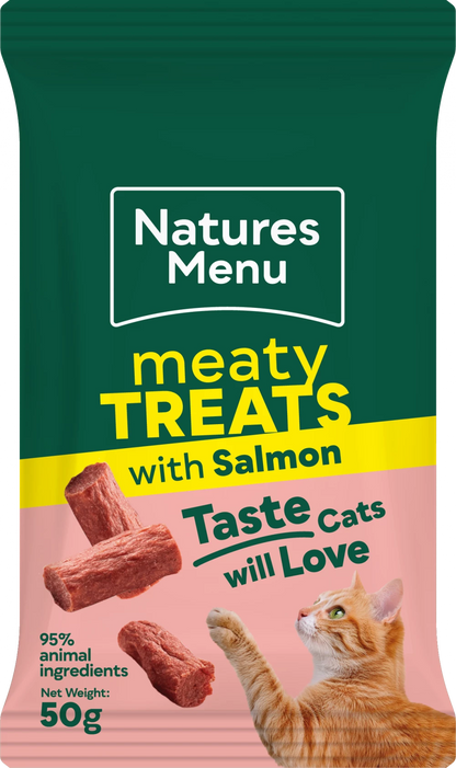 Natures Menu Treats  Salmon For Adult Cats