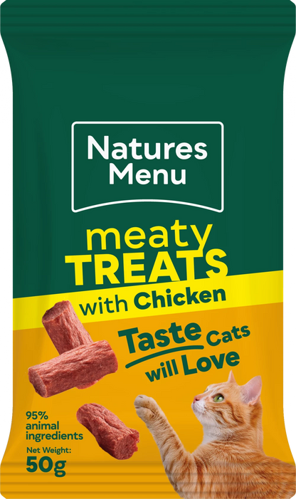 Natures Menu Treats  Chicken For Adult Cats