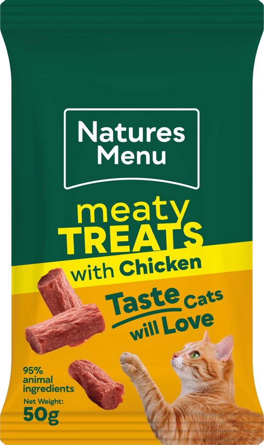 Natures Menu Treats  Chicken For Adult Cats