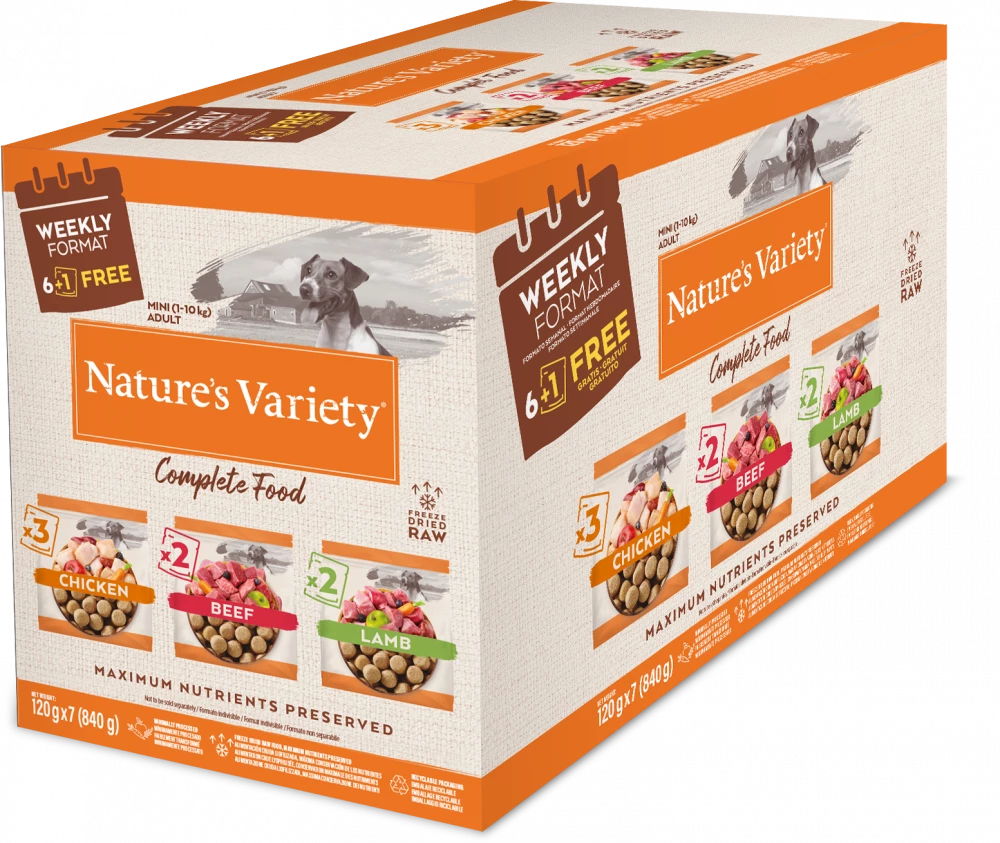 Complete Freeze Dried Food  Multipack For Adult Dogs