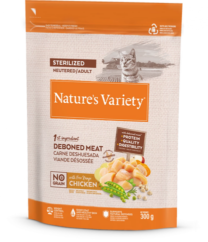 Selected Dry  Free Range Chicken For Adult Cats