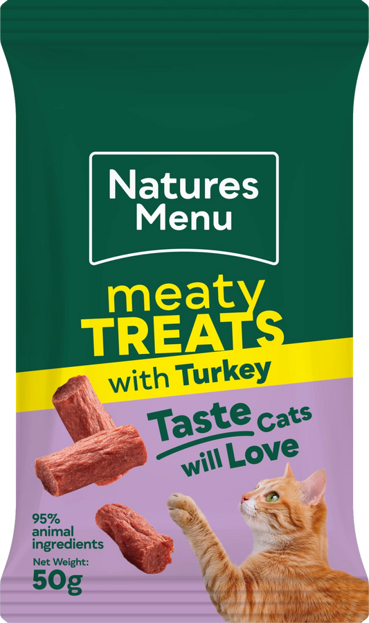 Natures Menu Treats  Turkey For Adult Cats