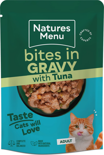 Bites in Gravy  Tuna For Adult Cats