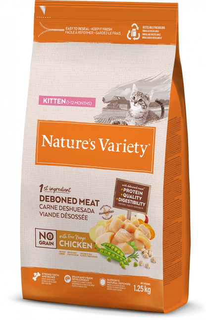 Selected Dry  FREE RANGE CHICKEN For Kittens