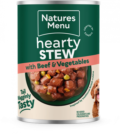 Natures Menu Cans  Hearty Stews Beef For Adult Dogs