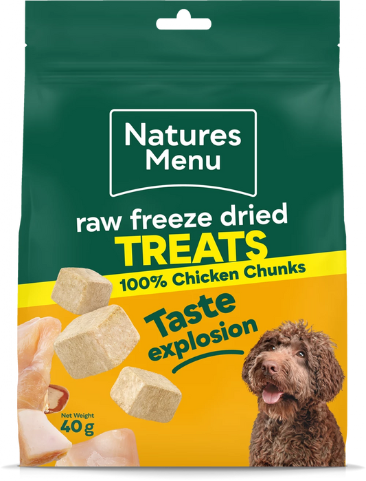 Freeze Dried Meat Chunks  Chicken Chunks For All Dogs