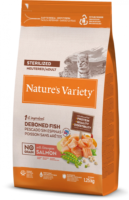 Selected Dry  Norwegian Salmon No Grain For Adult Cats